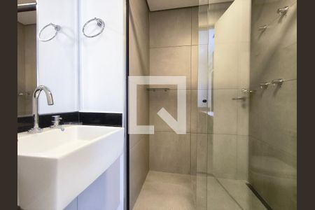 Banheiro Social de kitnet/studio para alugar com 1 quarto, 31m² em Vila Mariana, São Paulo