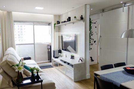 Sala de apartamento para alugar com 2 quartos, 63m² em Jaguaribe, Osasco