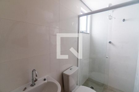 Banheiro de kitnet/studio para alugar com 1 quarto, 32m² em Jardim Oriental, São Paulo
