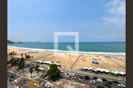 Sala Vista de apartamento à venda com 3 quartos, 95m² em Copacabana, Rio de Janeiro