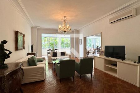 Sala de apartamento à venda com 7 quartos, 445m² em Copacabana, Rio de Janeiro