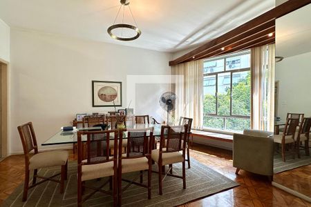 Sala jantar de apartamento à venda com 4 quartos, 210m² em Copacabana, Rio de Janeiro