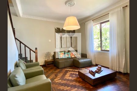 Sala  de casa à venda com 5 quartos, 300m² em Lagoa, Rio de Janeiro