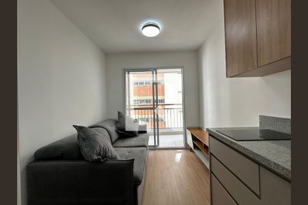 Sala/Cozinha de apartamento para alugar com 1 quarto, 27m² em Perdizes, São Paulo