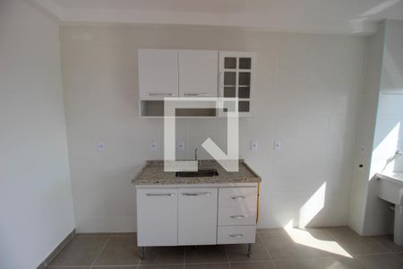 Sala/Cozinha de apartamento para alugar com 2 quartos, 50m² em Vila Fiori, Sorocaba