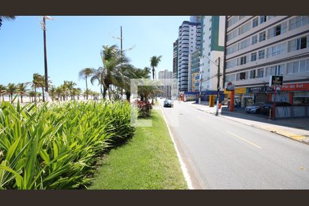 Vista da Rua de apartamento para alugar com 1 quarto, 35m² em Guilhermina, Praia Grande
