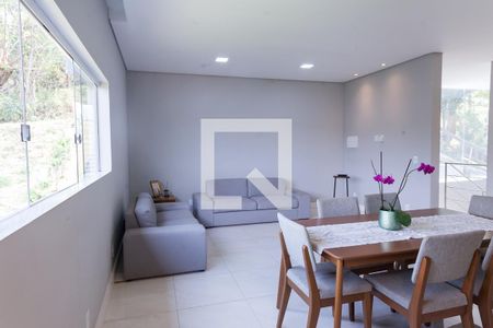 Sala de casa de condomínio à venda com 4 quartos, 365m² em Veredas das Geraes, Nova Lima