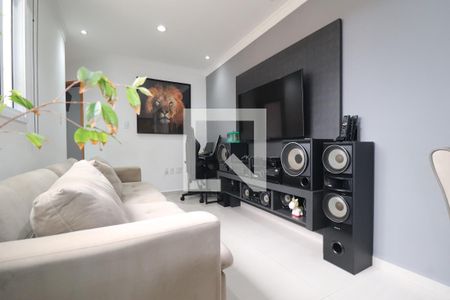 Sala de apartamento à venda com 2 quartos, 100m² em Jardim Ana Maria, Santo André