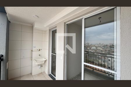 Varanda de apartamento para alugar com 2 quartos, 42m² em Santa Maria, Santo André