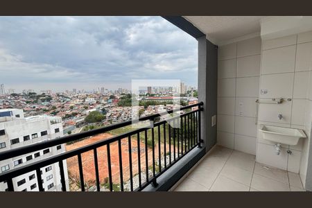 Varanda de apartamento para alugar com 2 quartos, 42m² em Santa Maria, Santo André