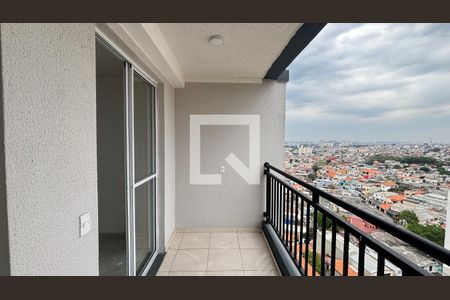 Varanda de apartamento para alugar com 2 quartos, 42m² em Santa Maria, Santo André