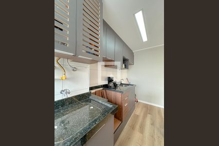 Sala/cozinha de apartamento à venda com 2 quartos, 40m² em Barra Funda, São Paulo