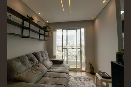 Sala/cozinha de apartamento à venda com 2 quartos, 40m² em Barra Funda, São Paulo