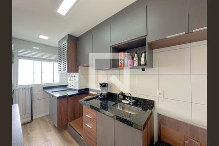 Sala/cozinha de apartamento à venda com 2 quartos, 40m² em Barra Funda, São Paulo