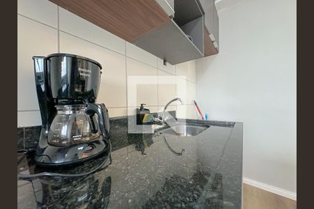 Sala/cozinha de apartamento à venda com 2 quartos, 40m² em Barra Funda, São Paulo
