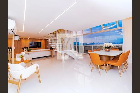 Detalhe Sala de apartamento à venda com 2 quartos, 172m² em Vila Nova Conceição, São Paulo