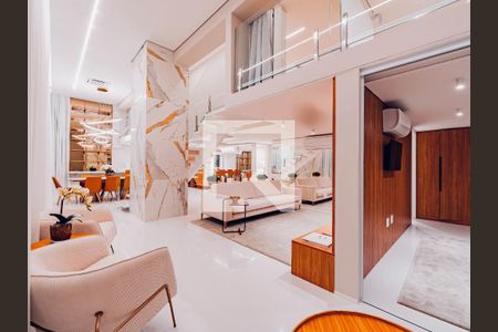 Sala de Estar de apartamento à venda com 2 quartos, 172m² em Vila Nova Conceição, São Paulo