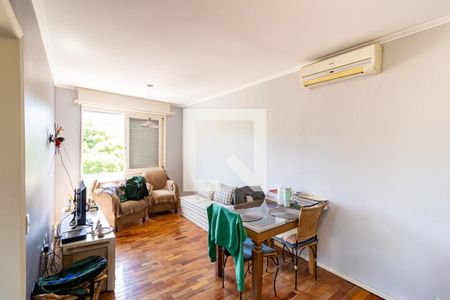 Sala de apartamento à venda com 1 quarto, 48m² em Cidade Baixa, Porto Alegre