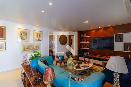 Sala de Estar de apartamento à venda com 3 quartos, 147m² em Vila Gertrudes, São Paulo