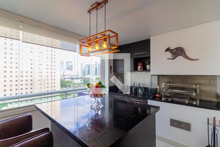 Varanda de apartamento à venda com 3 quartos, 147m² em Vila Gertrudes, São Paulo