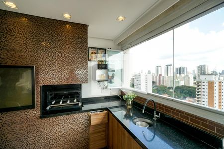 Churrasqueira de apartamento à venda com 3 quartos, 127m² em Parque São Jorge, São Paulo