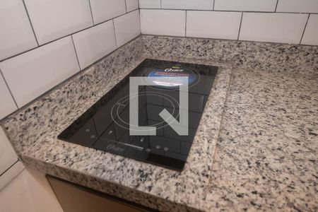 Cozinha de apartamento para alugar com 1 quarto, 24m² em Vila Cordeiro, São Paulo
