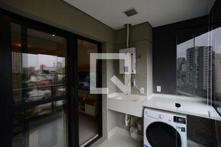 Varanda da Sala de apartamento para alugar com 1 quarto, 37m² em Vila Mariana, São Paulo