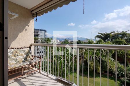 Varanda de apartamento para alugar com 3 quartos, 150m² em Taquara, Rio de Janeiro