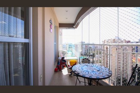 Varanda da Sala de apartamento à venda com 2 quartos, 107m² em Jardim Avelino, São Paulo
