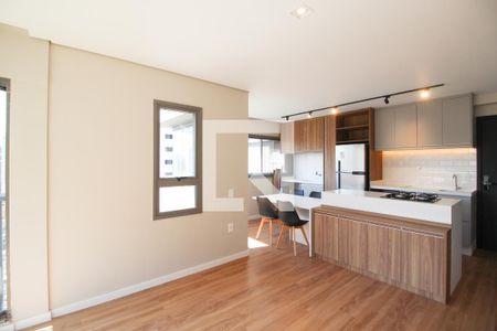 Sala de apartamento para alugar com 2 quartos, 61m² em Moema, São Paulo
