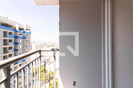 Varanda da Sala/Cozinha de apartamento à venda com 2 quartos, 41m² em Água Branca, São Paulo