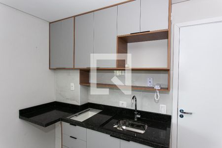 Cozinha de apartamento para alugar com 1 quarto, 26m² em Tatuapé, São Paulo