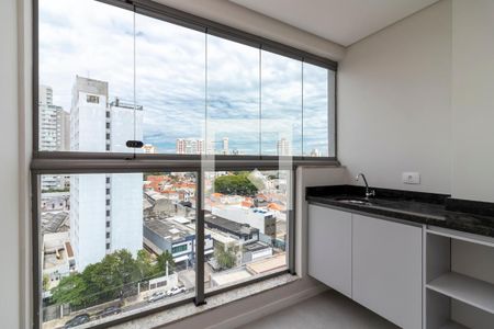 Varanda da Sala de apartamento para alugar com 2 quartos, 45m² em Tatuapé, São Paulo