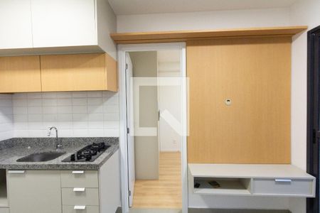 Sala/Cozinha de apartamento para alugar com 1 quarto, 27m² em Vila Olímpia, São Paulo