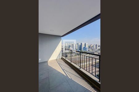 Varanda da Sala de apartamento à venda com 2 quartos, 53m² em Belenzinho, São Paulo
