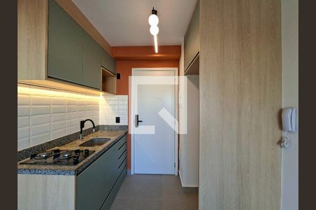 Sala/Cozinha de apartamento para alugar com 1 quarto, 26m² em Vila Olímpia, São Paulo