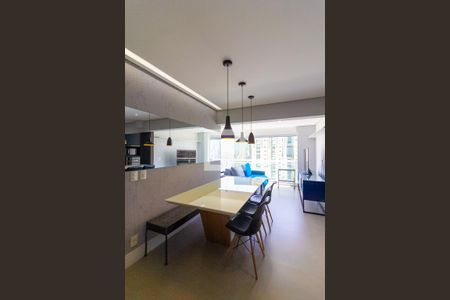 Sala de Jantar de apartamento à venda com 2 quartos, 84m² em Cidade Monções, São Paulo