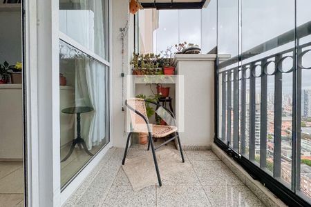 Varanda da Sala de apartamento à venda com 2 quartos, 101m² em Vila Dom Pedro I, São Paulo