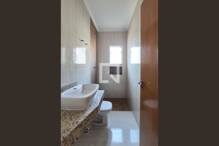 Banheiro da Suíte 1 de casa à venda com 3 quartos, 156m² em Jardim do Mar, São Bernardo do Campo