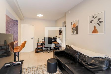 Sala de apartamento à venda com 1 quarto, 80m² em Jardim Santo Amaro, São Paulo