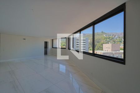 Sala de apartamento à venda com 4 quartos, 186m² em Serra, Belo Horizonte