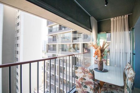 Varanda de apartamento à venda com 2 quartos, 41m² em Santo Amaro, São Paulo