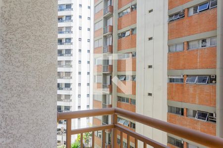 Varanda da Sala/Cozinha de apartamento para alugar com 2 quartos, 42m² em Perdizes, São Paulo