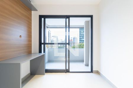 Sala de apartamento para alugar com 1 quarto, 34m² em Vila Olímpia, São Paulo