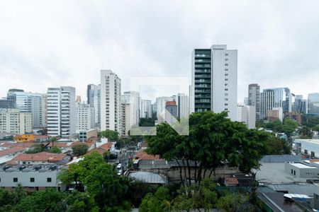 Vista da Varanda de apartamento para alugar com 1 quarto, 34m² em Vila Olímpia, São Paulo