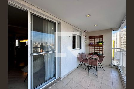 Varanda da Sala de apartamento à venda com 2 quartos, 95m² em Chácara Santo Antônio (zona Sul), São Paulo
