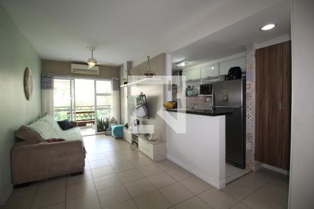 Sala de apartamento à venda com 3 quartos, 96m² em Jacarepaguá, Rio de Janeiro