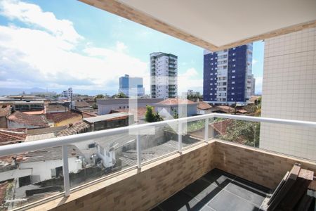 Varanda de apartamento para alugar com 2 quartos, 58m² em Guilhermina, Praia Grande