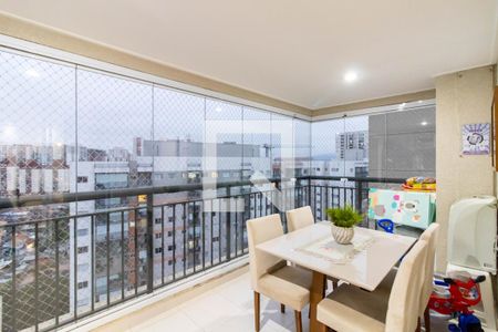Varanda Gourmet de apartamento à venda com 2 quartos, 68m² em Jardim Flor da Montanha, Guarulhos