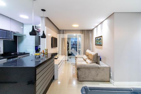 Sala de apartamento à venda com 2 quartos, 68m² em Jardim Flor da Montanha, Guarulhos